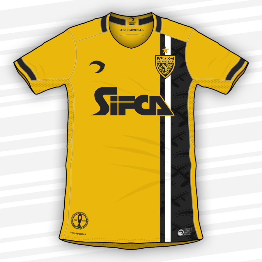 ASEC Mimosas Jersey: The Colors Of Pride